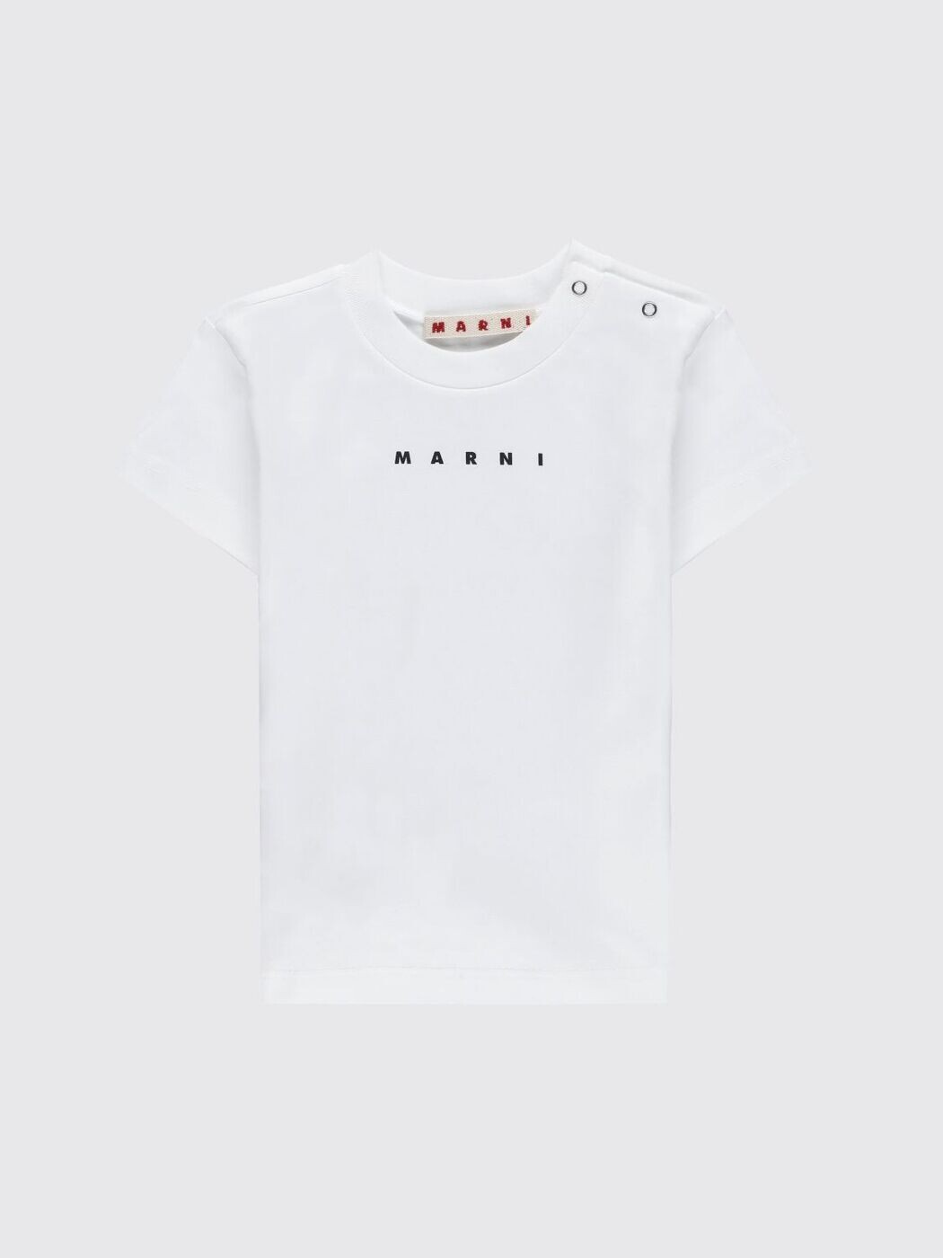 マルニ MARNI ティーシャツ トップス ベビーユニセックス 白いこと T-shirt M01785M00RF 関税 貨物輸送無料 2026SS gi