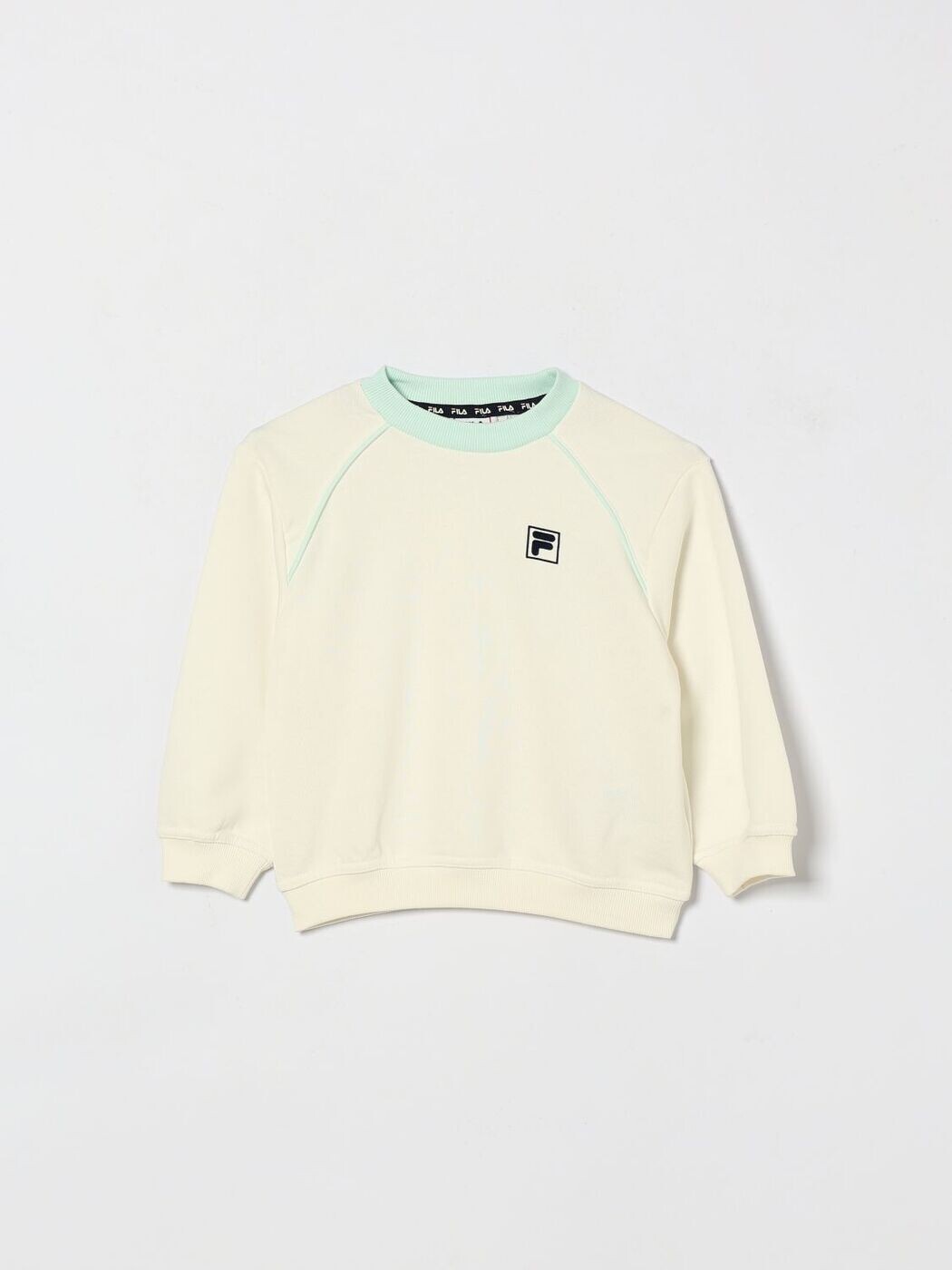 フィラ FILA クルーネックジャンパー 編み物お召しもの ガールズ Crew neck jumpers FAK0472 Yellow Cream 関税 貨物輸送無料 2026SS gi