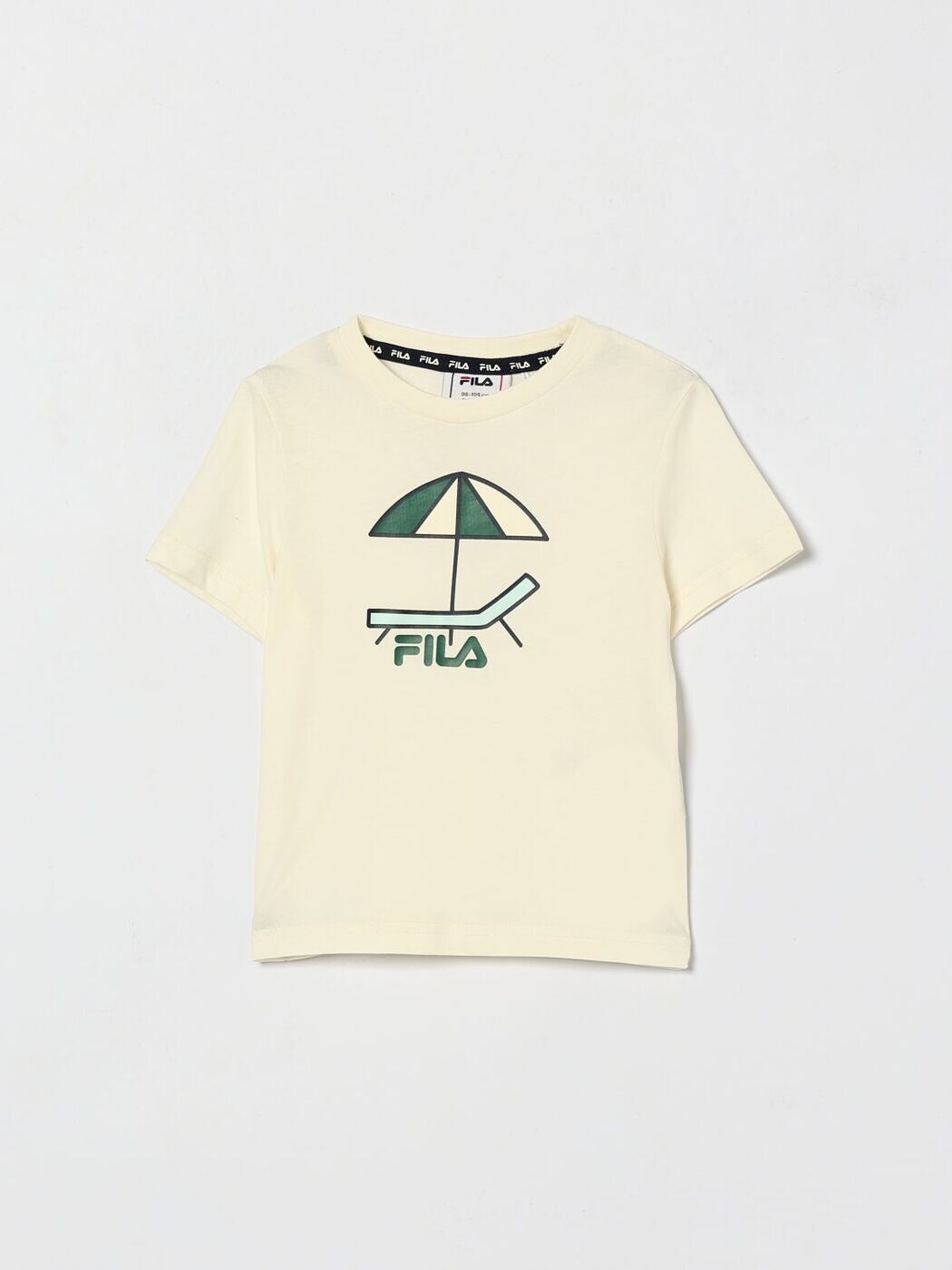 フィラ FILA ロング衣袂ティーシャツ ティーシャツ ボーイズ 白いこと Long sleeve t-shirts FAK0480 関税 貨物輸送無料 2026SS gi