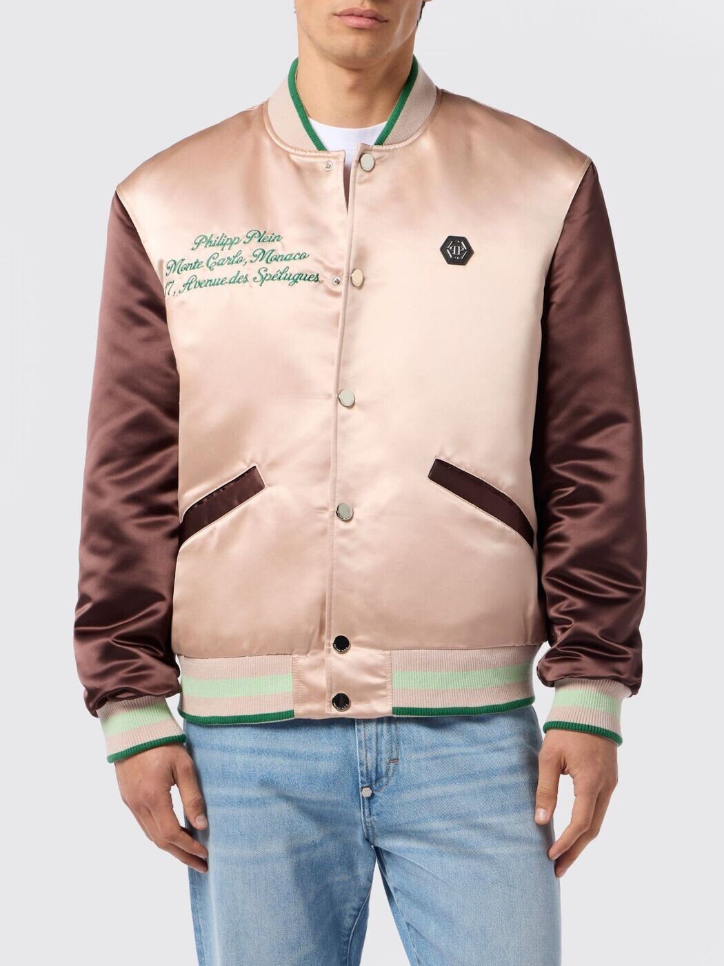 フィリップ 飾り気の無い PHILIPP PLEIN 上衣 メンズ ベージュ Jackets SAFCMRB2985PTE003N 関税 貨物輸送無料 2026SS gi