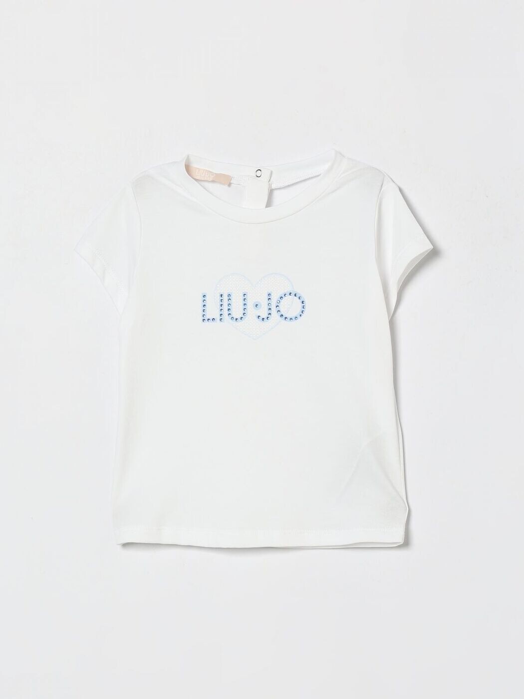 リュー・ジョー LIU JO ティーシャツ トップス ベビーユニセックス 白いこと T-shirt HA6062JS003 関税 貨物輸送無料 2026SS gi