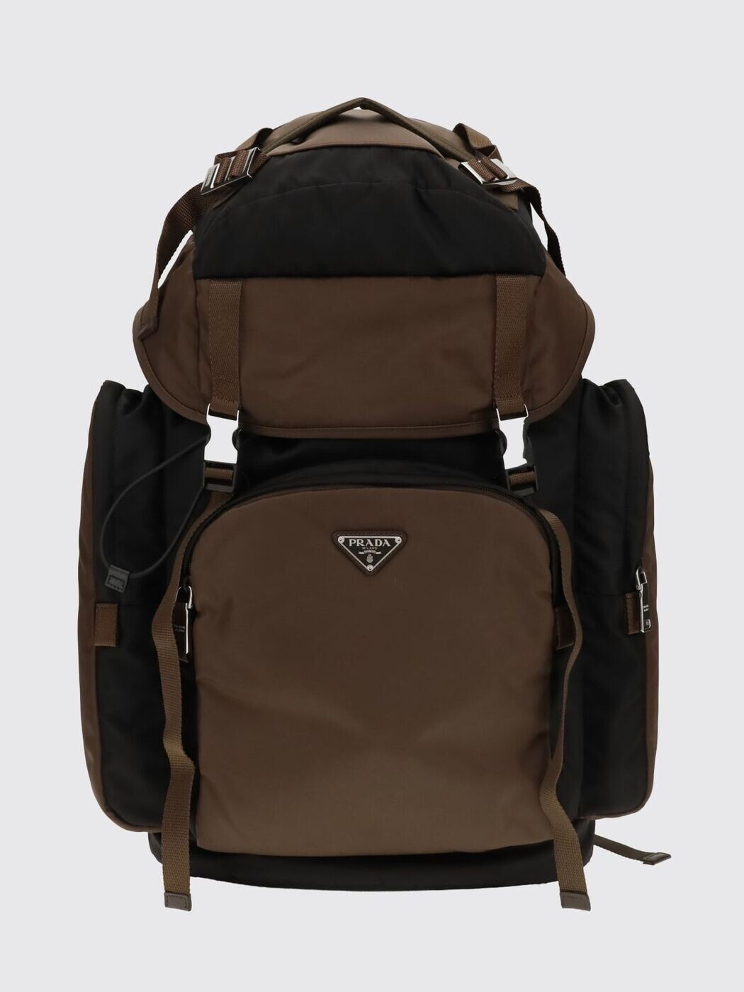 プラダ PRADA 背嚢 うしろ側容器に並べる メンズ 黒いこと Backpacks 2VZ120VOOM2DMG 関税 貨物輸送無料 2026SS gi
