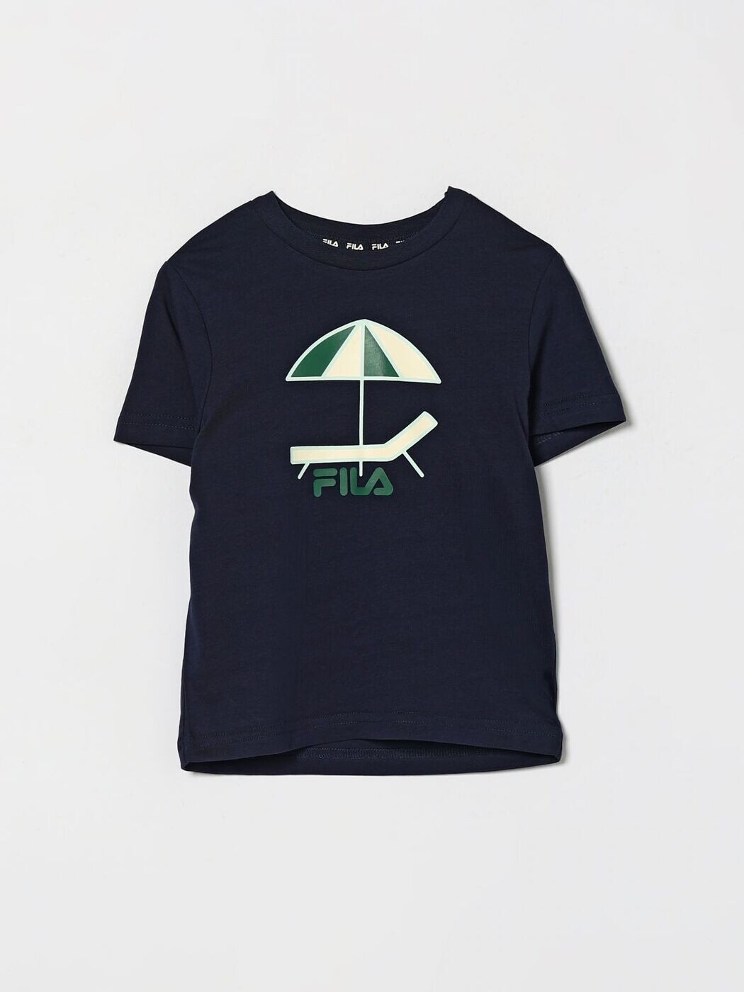 フィラ FILA ロング衣袂ティーシャツ ティーシャツ ボーイズ 青碧 Long sleeve t-shirts FAK0480 関税 貨物輸送無料 2026SS gi