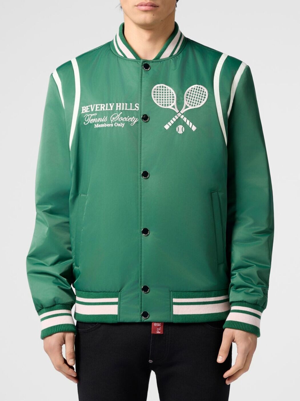 フィリップ 飾り気の無い PHILIPP PLEIN 上衣 メンズ 緑であること Jackets PAFCMRB3059PNY002N 関税 貨物輸送無料 2026SS gi