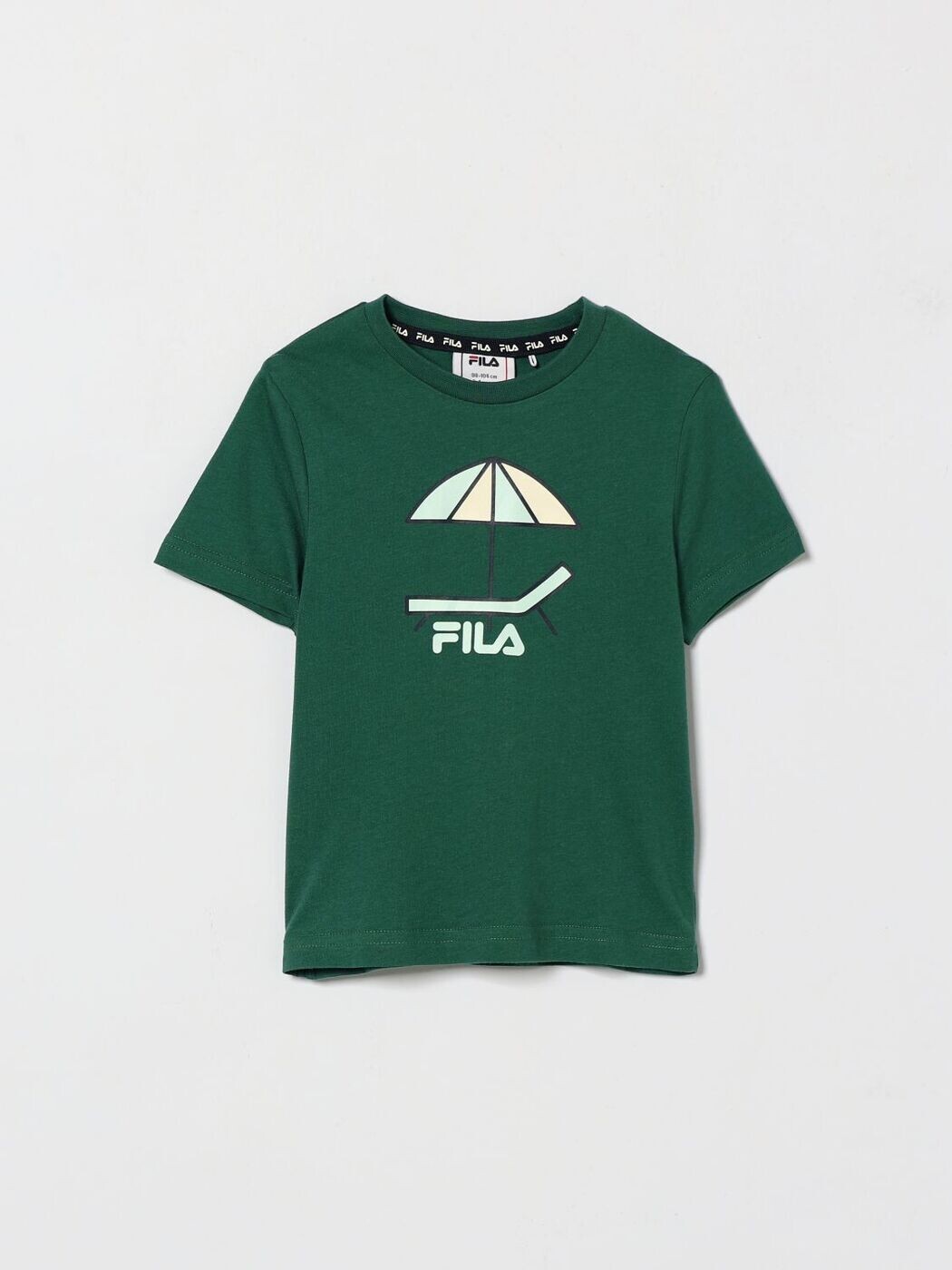 フィラ FILA ロング衣袂ティーシャツ ティーシャツ ボーイズ 緑であること Long sleeve t-shirts FAK0480 関税 貨物輸送無料 2026SS gi