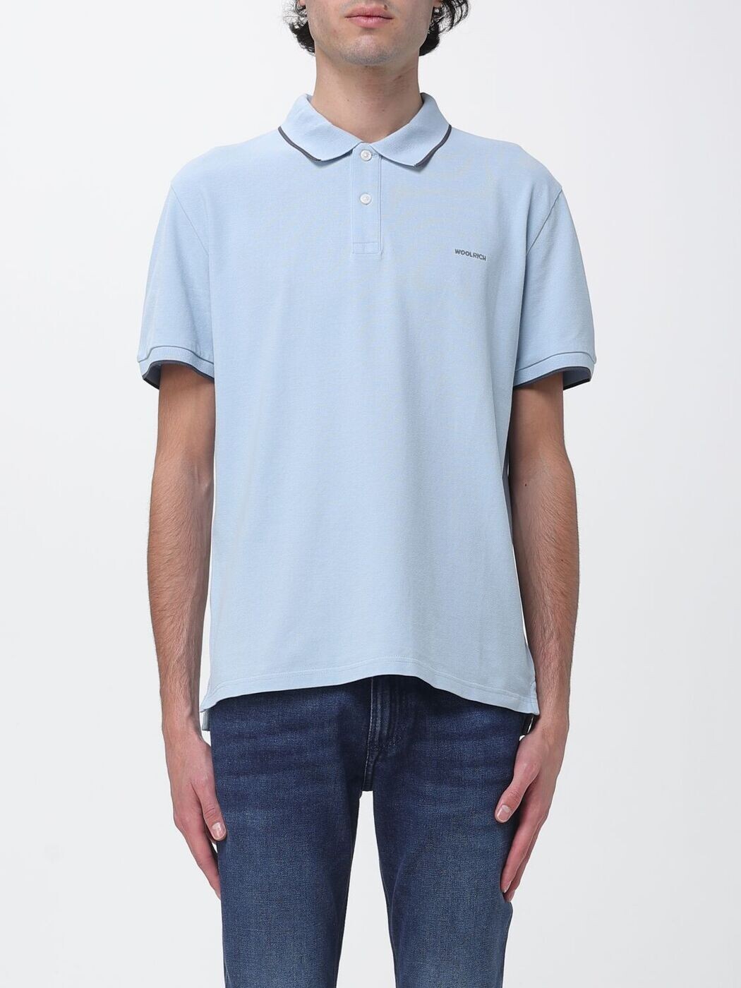 ウールリッチ WOOLRICH ポロシャツ メンズ Polo shirts CFWOPO2000MRUT5348 Gnawed Blue 関税 送料無料 2026SS gi|BRANDSHOP「il Tesoro」