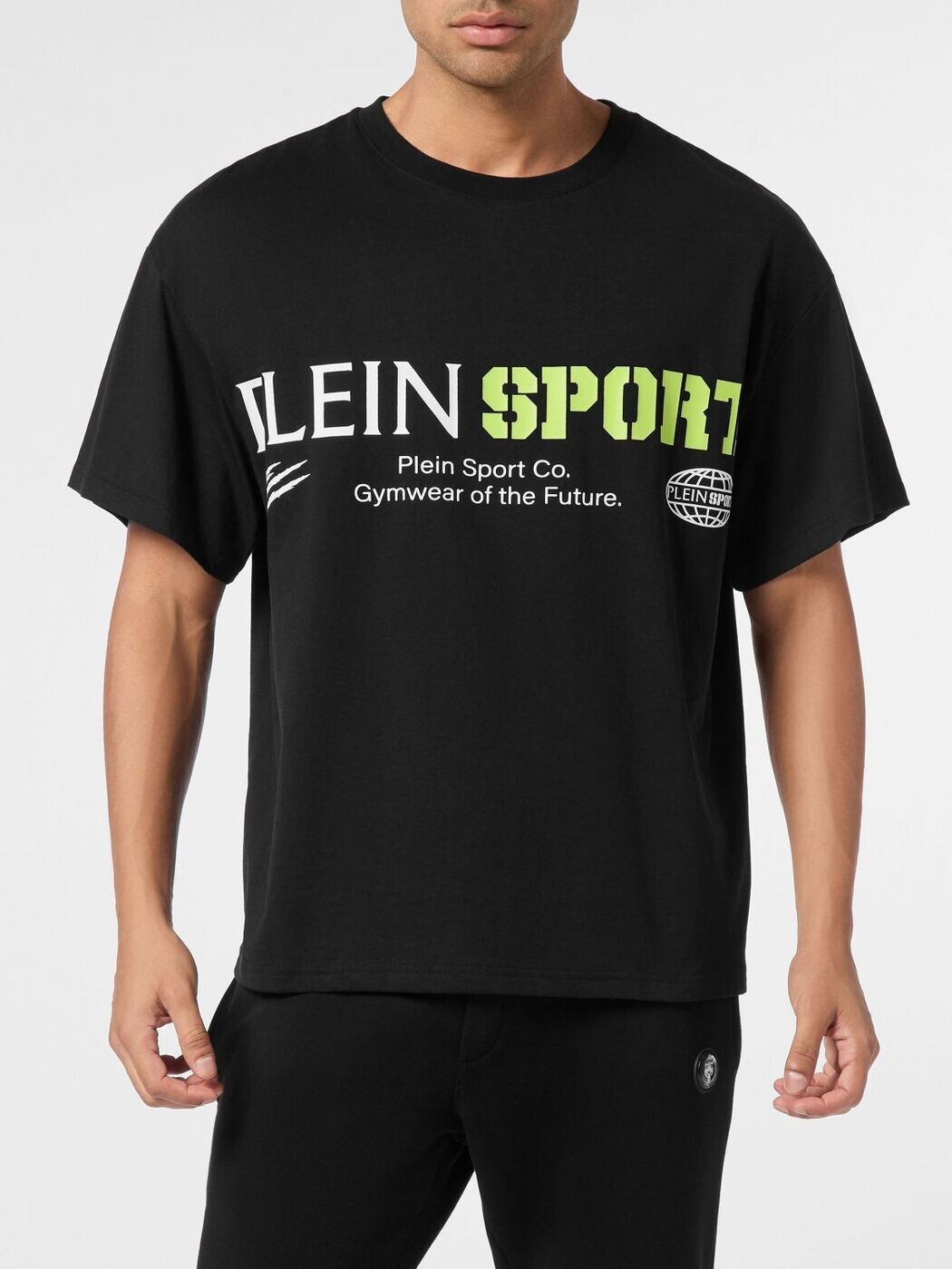 プレインスポーツ PLEIN SPORT Tシャツ メンズ T-shirts AAECMTK8760STE003N Black 1 関税 送料無料 2026AW gi｜BRANDSHOP「il Tesoro」