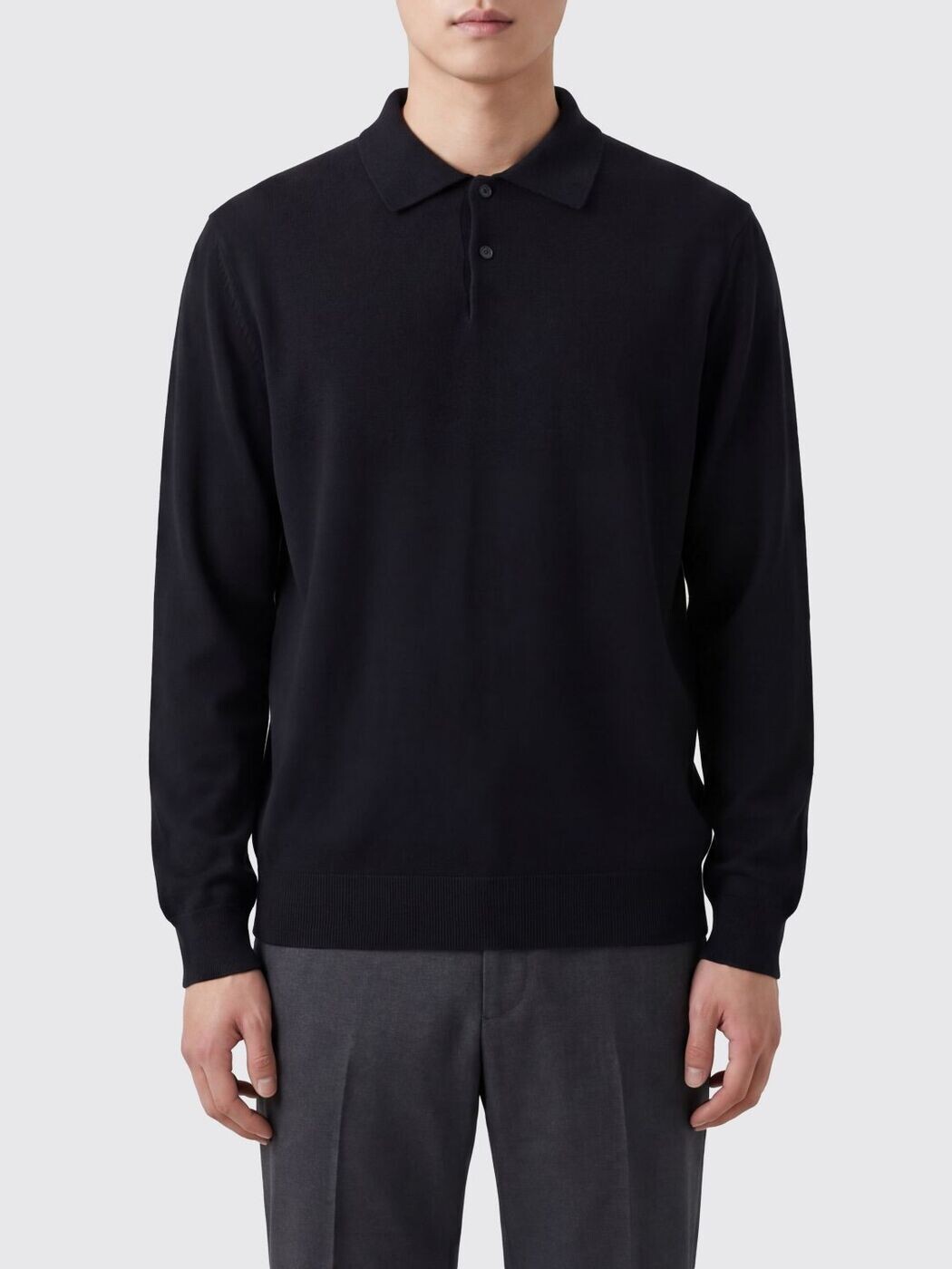 ザ・ロウ THE ROW スポーツシャツ メンズ 黒いこと Polo shirts 1439Y995 関税 貨物輸送無料 2026SS gi