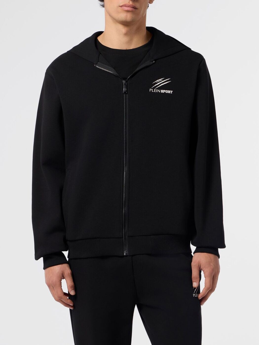 飾り気のない運動競技 PLEIN SPORT トレイナー 調教師 メンズ 黒いこと Sweatshirts SAFCMJB3958STE003N 関税 貨物輸送無料 2026SS gi