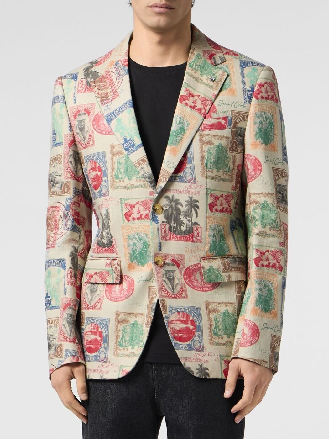 ビリオネア BILLIONAIRE 上衣 メンズ マルチ色つや Jackets IAFCMRF2154BTE048N 関税 貨物輸送無料 2026SS gi