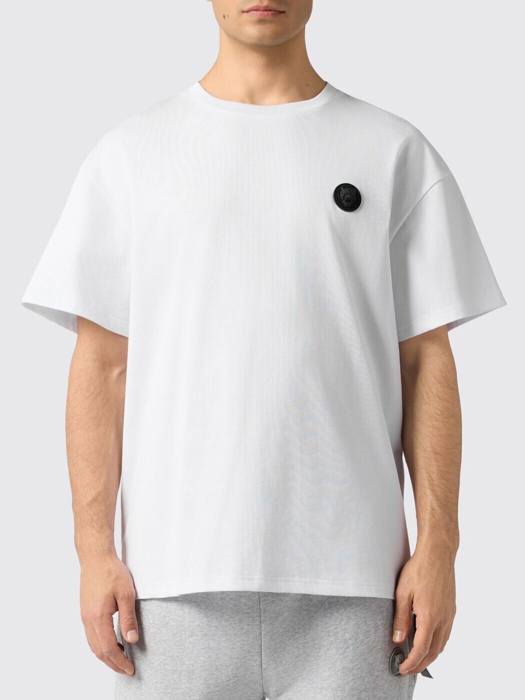 飾り気の無い運動競技 PLEIN SPORT プルオーバー メンズ 白いこと T-shirts SAFCMTK8912SJY001N 関税 貨物輸送無料 2026SS gi