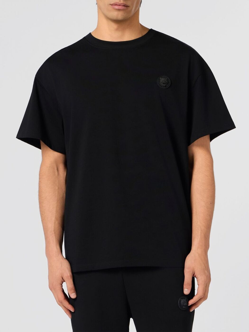 飾り気の無い運動競技 PLEIN SPORT プルオーバー メンズ 黒いこと T-shirts SAFCMTK8912SJY001N 関税 貨物輸送無料 2026SS gi