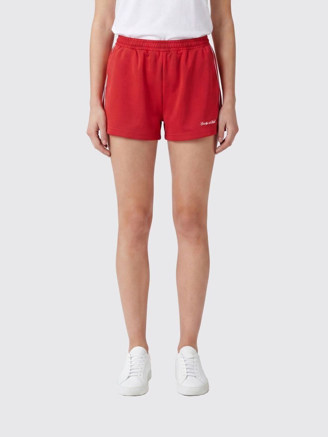 スポーティアンドリッチ SPORTY RICH ジーンズさる股引き さる股引き レディース 赤いこと Denim shorts SH061710326RE33 関税 貨物輸送無料 2026SS gi