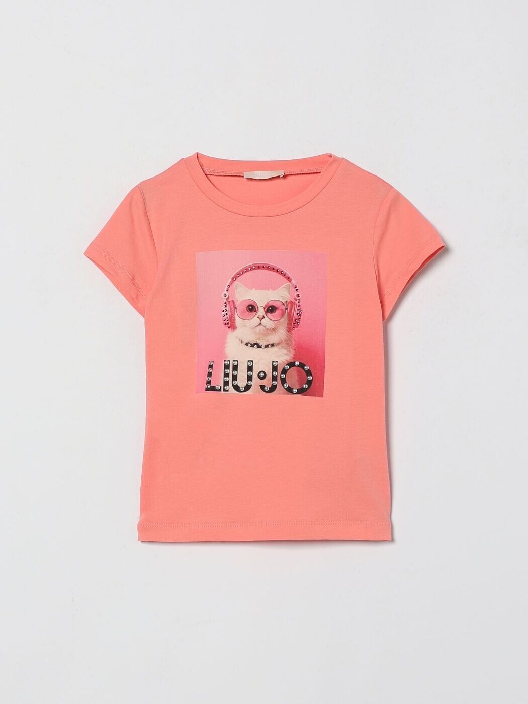 リュー ジョ― LIU JO ロング衣袂ティーシャツ ティーシャツ ガールズ Long sleeve t-shirts KA6083JS003 関税 貨物輸送無料 2026SS gi