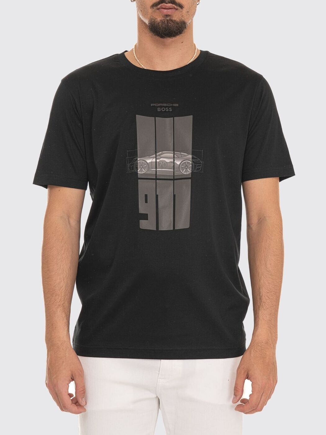 主任者 BOSS プルオーバー メンズ 黒いこと T-shirts 50559811 関税 貨物輸送無料 2026SS gi