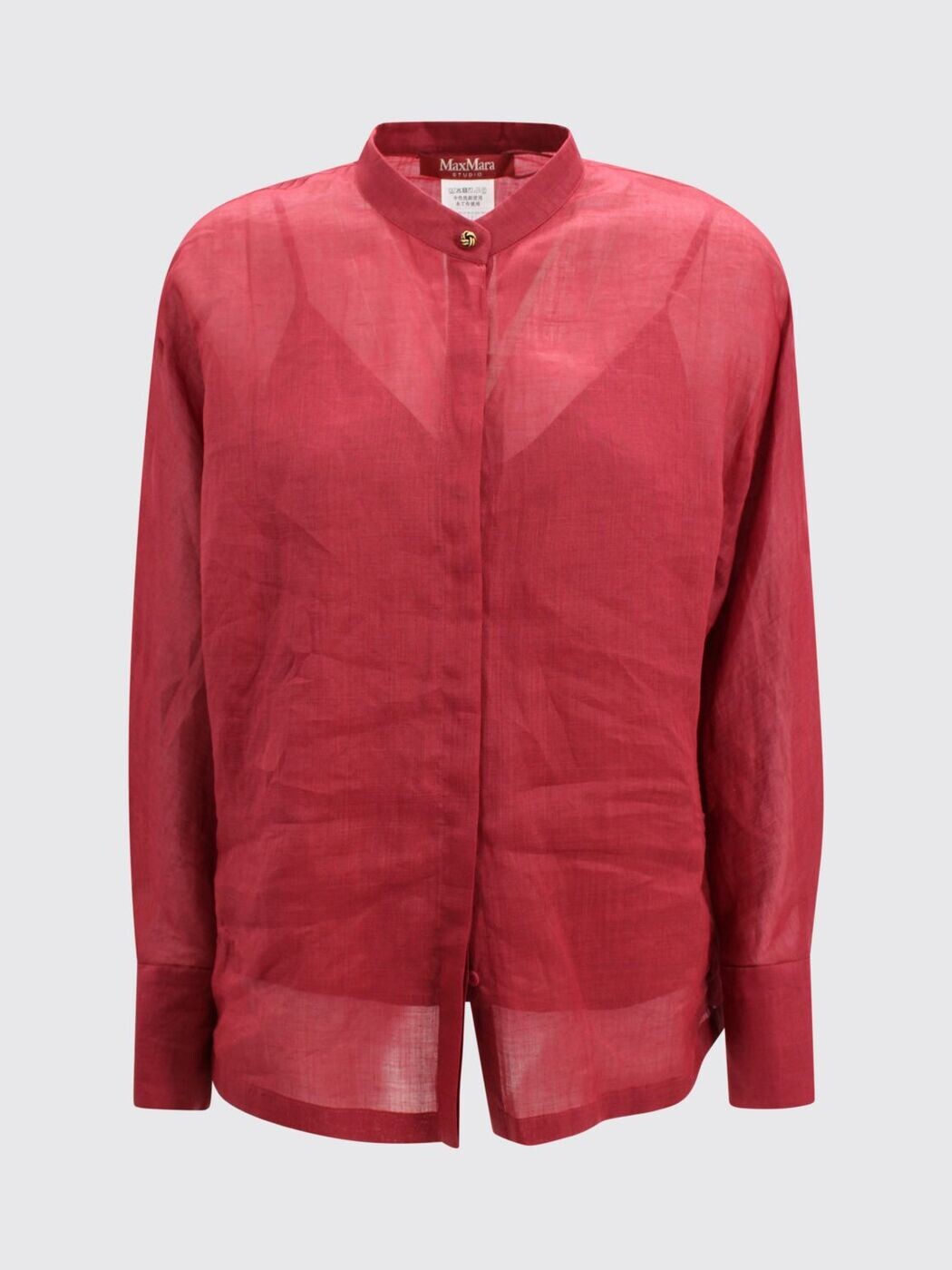 マックスマーラ ステュディオ MAX MARA STUDIO シャツ レディース ブラウン Shirts 2616261032600 Brown 関税 送料無料 2026SS gi｜BRANDSHOP「il Tesoro」