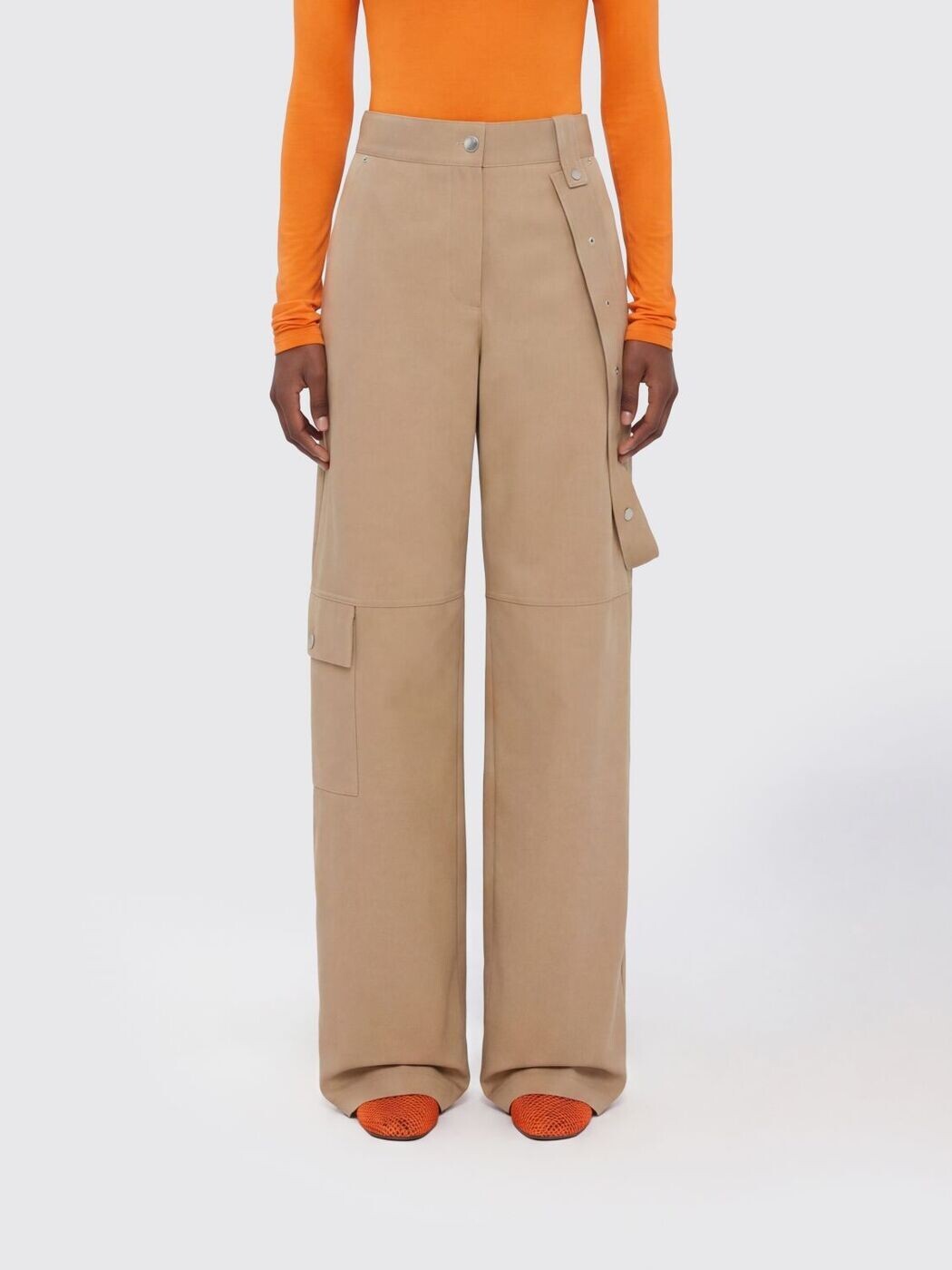 エムエスジーエム MSGM ズボン ズボン下 レディース ベージュ Trousers 4041MDP06267104 関税 貨物輸送無料 2026SS gi
