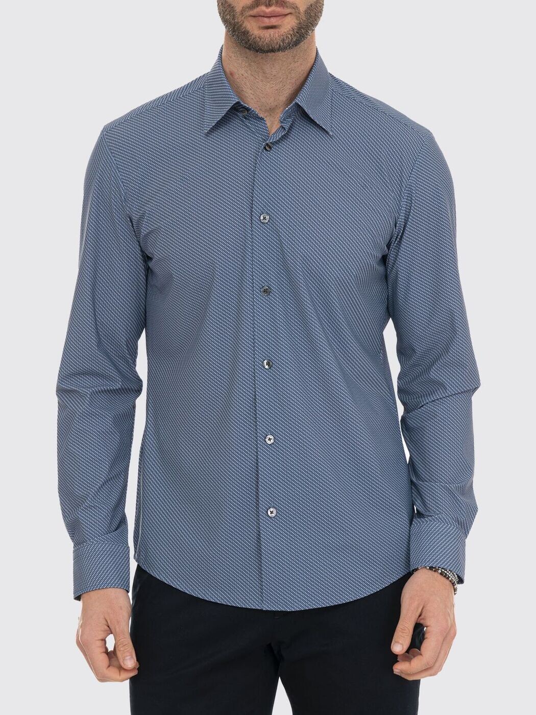 主任者 BOSS プルオーバー メンズ 青色 Shirts 50562148 関税 貨物輸送無料 2026SS gi