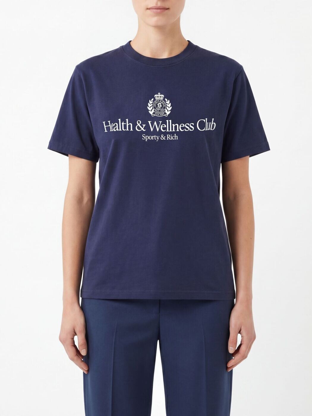 スポーティアンドリッチ SPORTY RICH スポーツシャツ プルオーバー レディース 米国海軍 T-shirts and polo shirts TO119710241BL106 関税 貨物輸送無料 2026SS gi