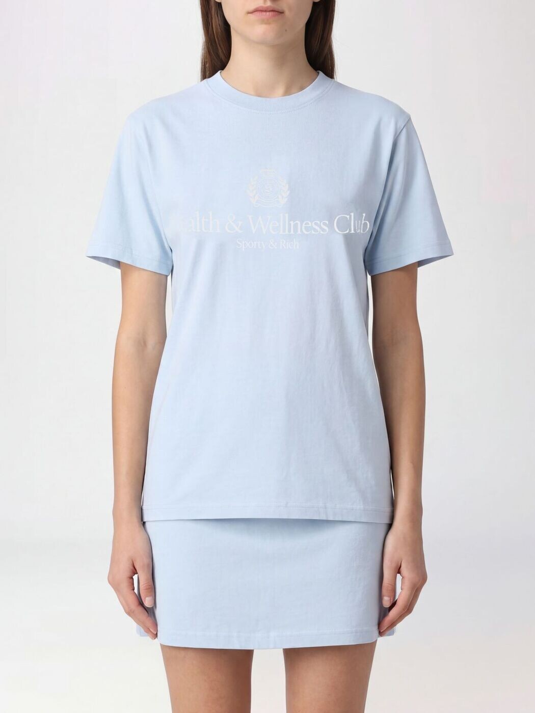 スポーティアンドリッチ SPORTY RICH スポーツシャツ ティーシャツ レディース T-shirts and polo shirts TO119710241BL90 関税 貨物輸送無料 2026SS gi