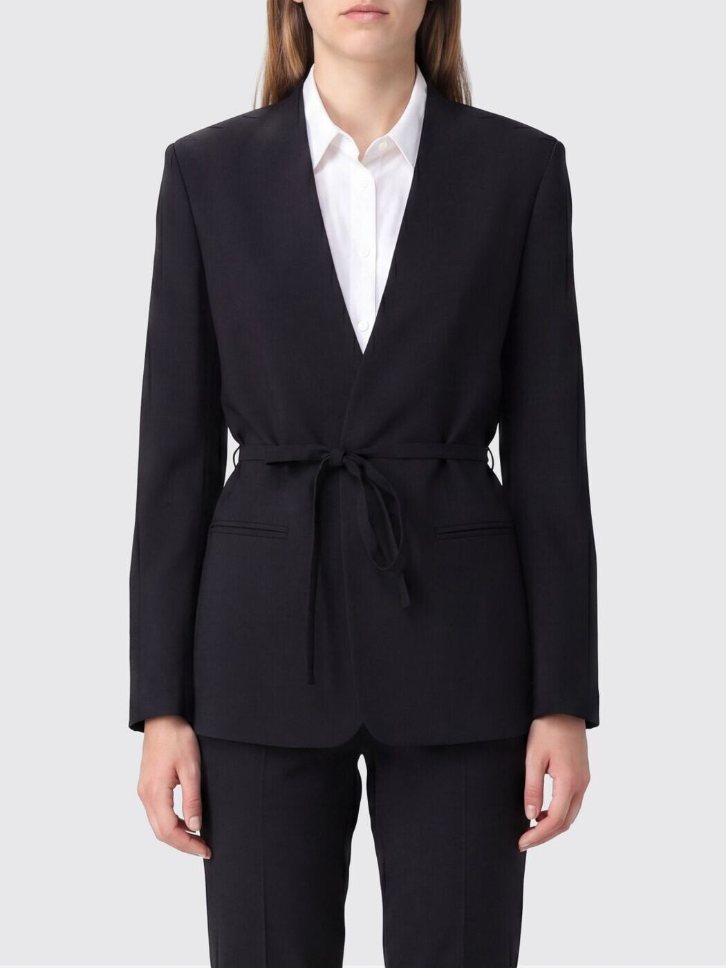 グリフォーニ GRIFONI 背広上衣 背広 上衣 レディース 黒いこと Suit Jackets G1AB0032 関税 貨物輸送無料 2026SS gi