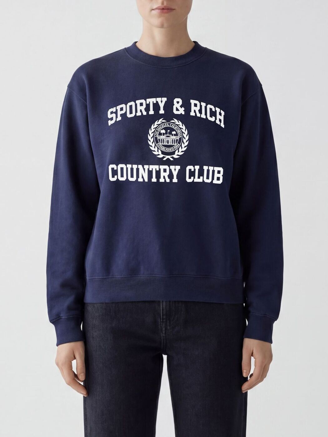 スポーティアンドリッチ SPORTY RICH 調教師 レディース 米国海軍 Sweatshirts ST09876218BL106 関税 貨物輸送無料 2026SS gi