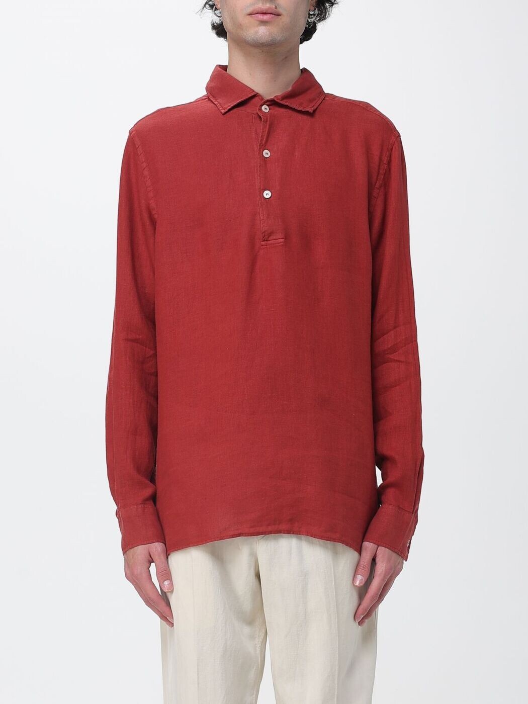 エムシーツーセイントバース MC2 SAINT BARTH シャツ メンズ Shirts RPA0001 Brick Red 関税 送料無料 2026SS gi｜BRANDSHOP「il Tesoro」 29,445円