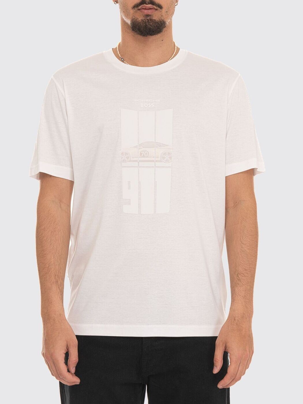 主任者 BOSS プルオーバー メンズ 白いこと T-shirts 50559811 関税 貨物輸送無料 2026SS gi