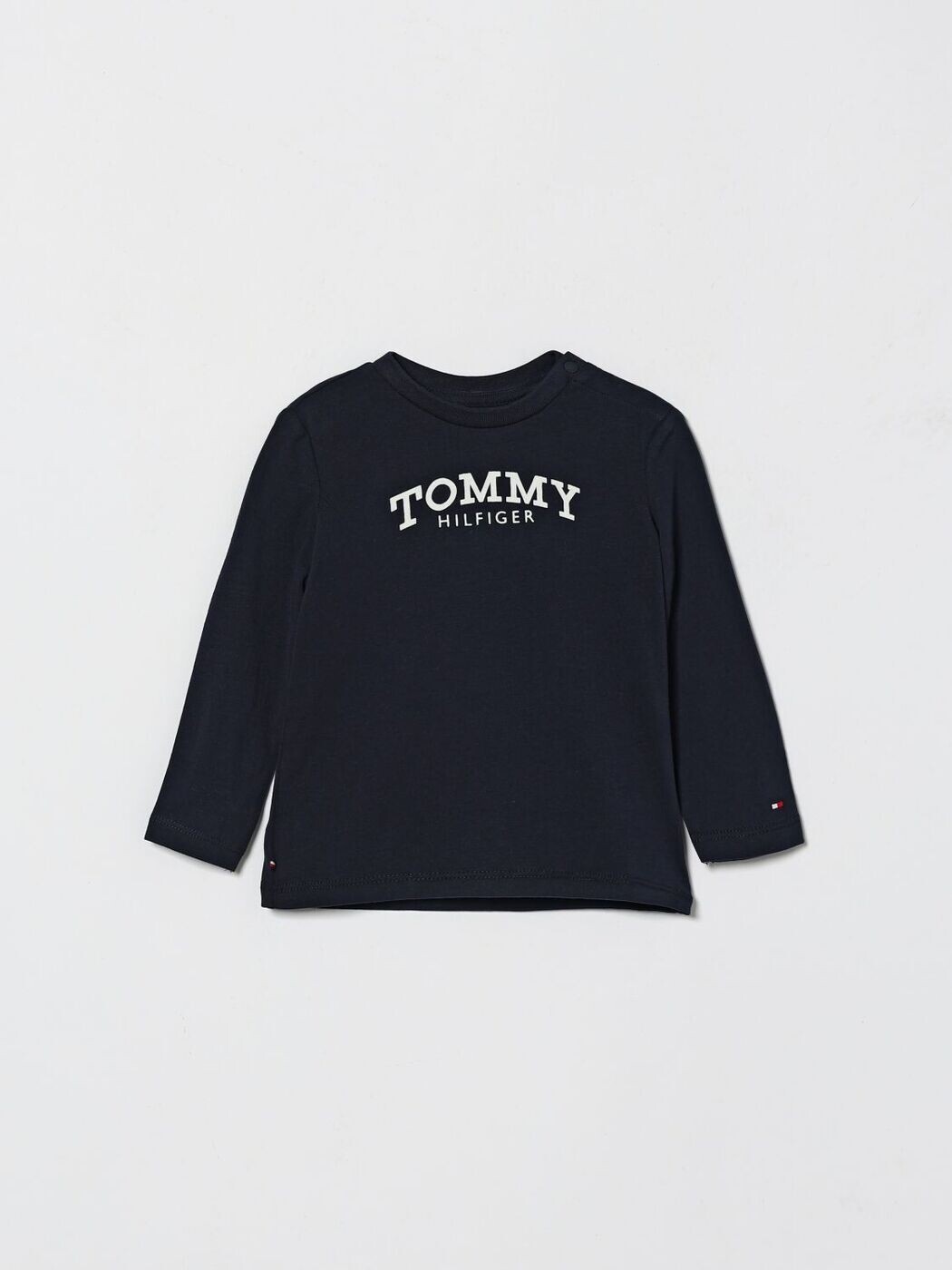 トミー ヒルフィガー TOMMY HILFIGER ティーシャツ トップス ベビーユニセックス 青碧 T-shirt KN0KN02147 関税 貨物輸送無料 2026SS gi