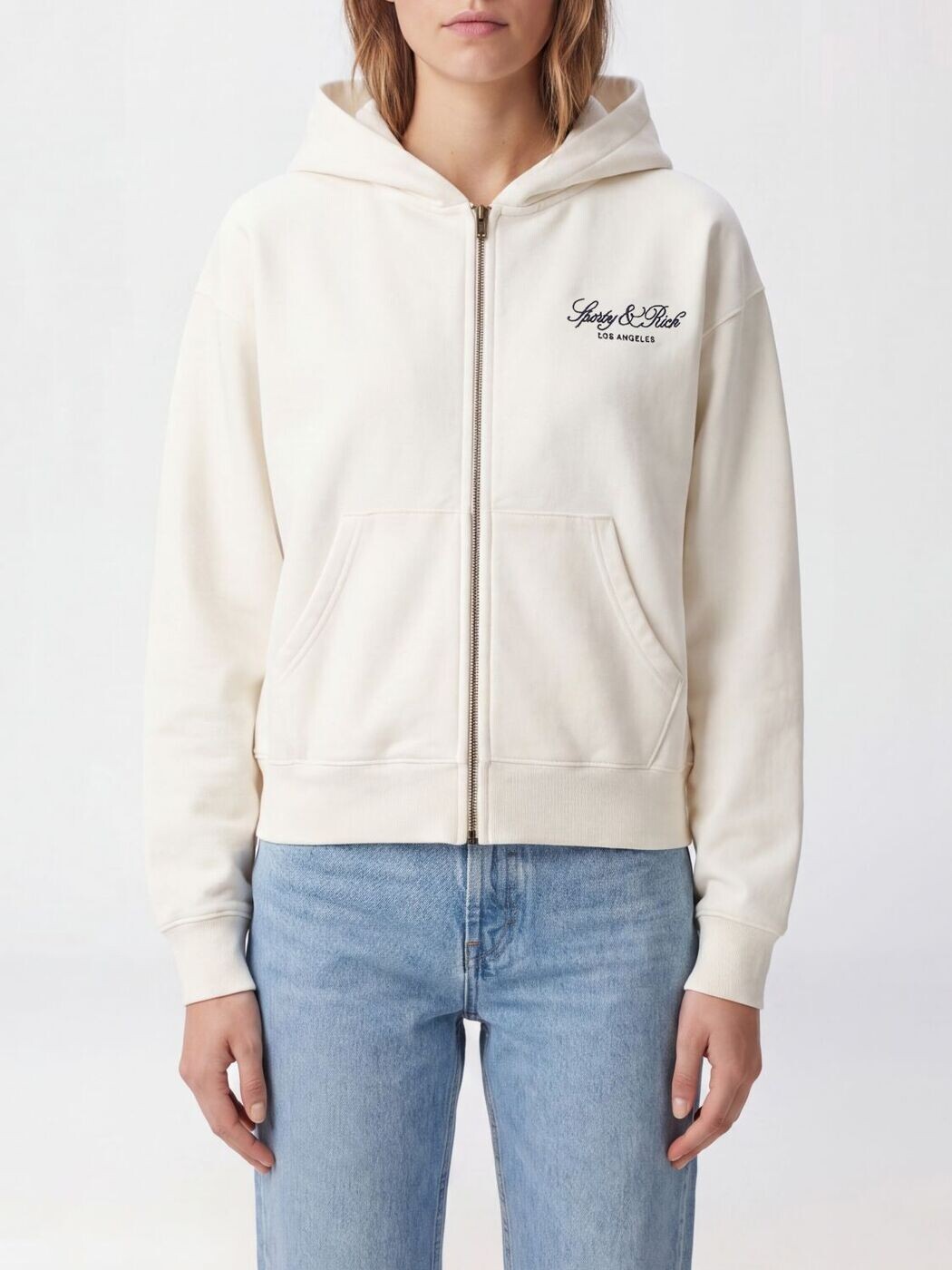 スポーティアンドリッチ SPORTY RICH トレーナー レディース Sweatshirts ST09476269WH37 Ecru 関税 送料無料 2026SS gi|BRANDSHOP「il Tesoro」