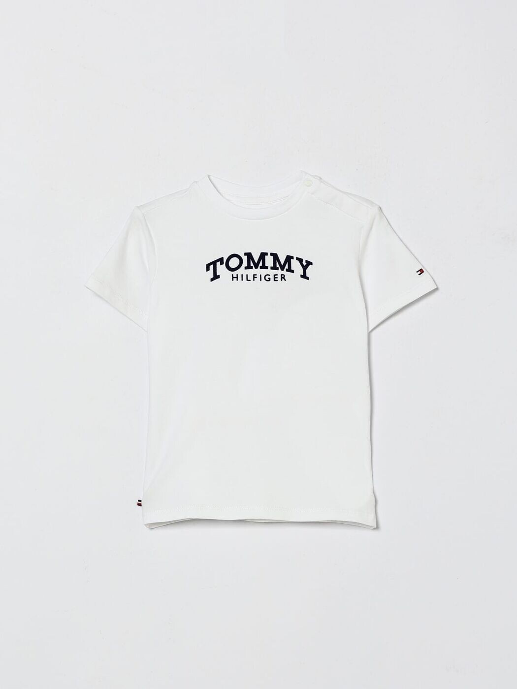 トミー ヒルフィガー TOMMY HILFIGER ティーシャツ トップス ベビーユニセックス 白いこと T-shirt KN0KN02146 関税 貨物輸送無料 2026SS gi