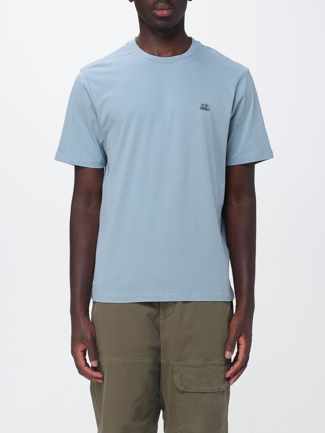 シーピー 商会 CP COMPANY ティーシャツ メンズ 青碧 T-shirts 20CMTS726A005100W 関税 貨物輸送無料 2026SS gi