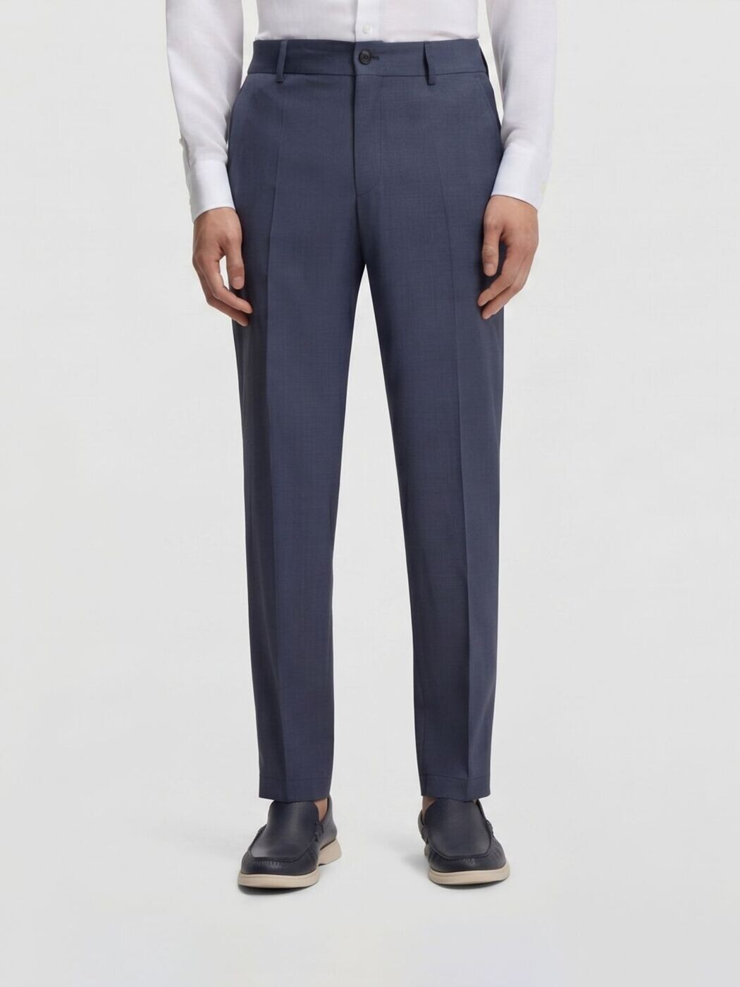 主任者 BOSS ズボン ズボン下 メンズ 青色 Trousers 50561986 関税 貨物輸送無料 2026SS gi
