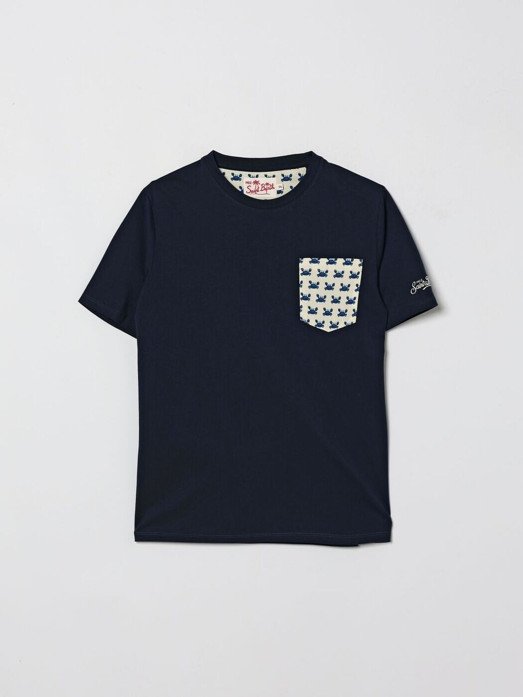 エムシーツーセイントバース MC2 SAINT BARTH ロング衣袂ティーシャツ ティーシャツ ボーイズ 青碧 Long sleeve t-shirts KEA0001 関税 貨物輸送無料 2026SS gi