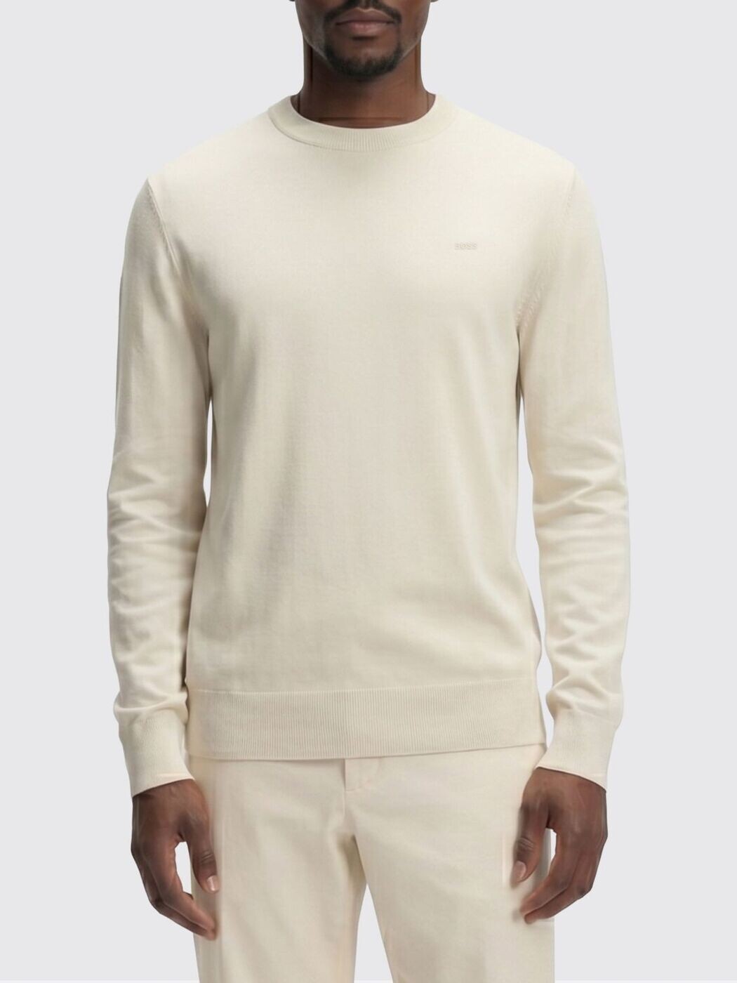 ボス BOSS セーター ニットウェア メンズ ホワイト Knitwear 50556344 White 関税 送料無料 2026SS gi｜BRANDSHOP「il Tesoro」