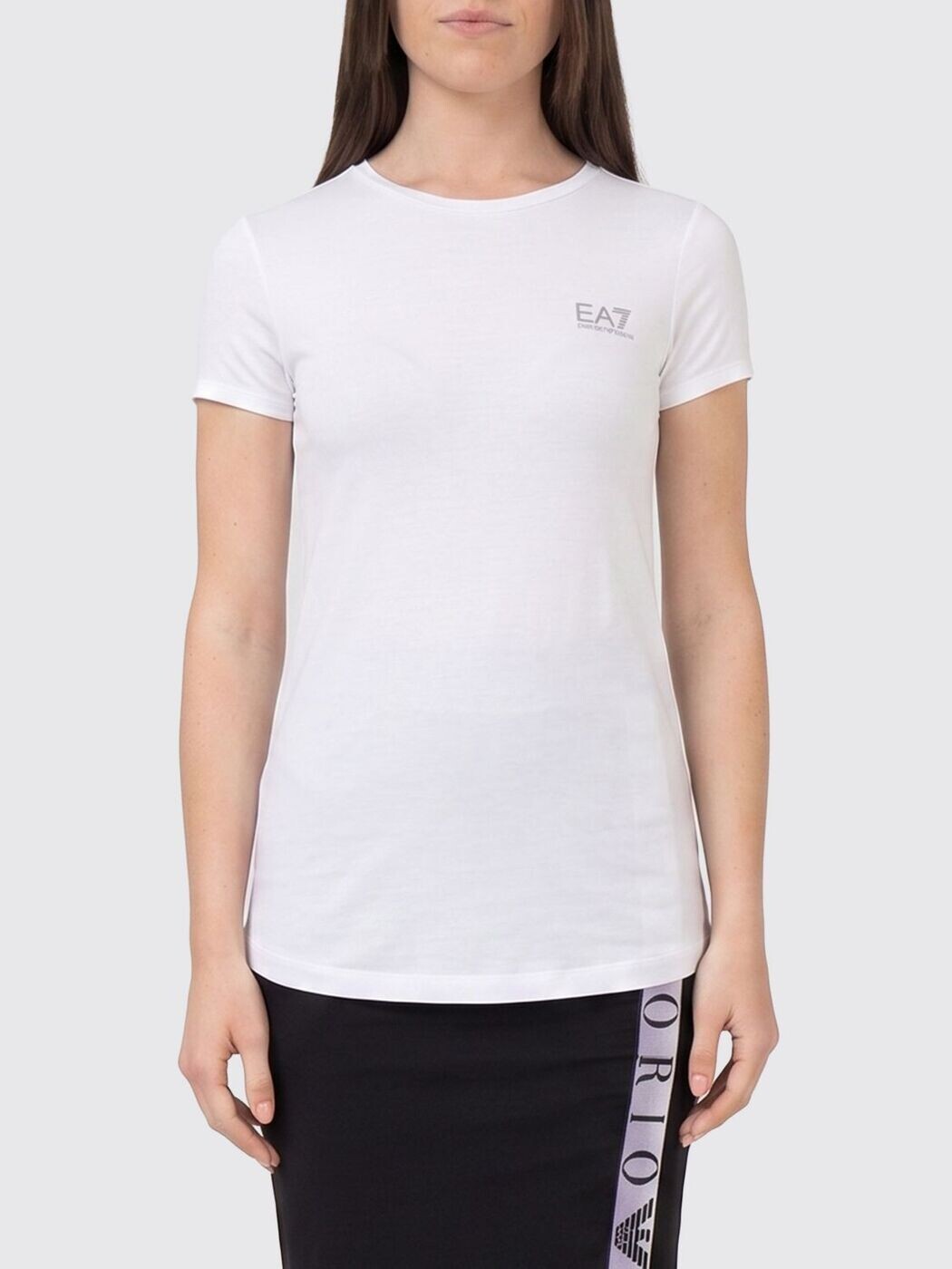エン急性灰白髄炎 アルマーニ EA7 スポーツシャツ ティーシャツ レディース 白いこと T-shirts and polo shirts 7W001149AF12945 関税 貨物輸送無料 2026SS gi