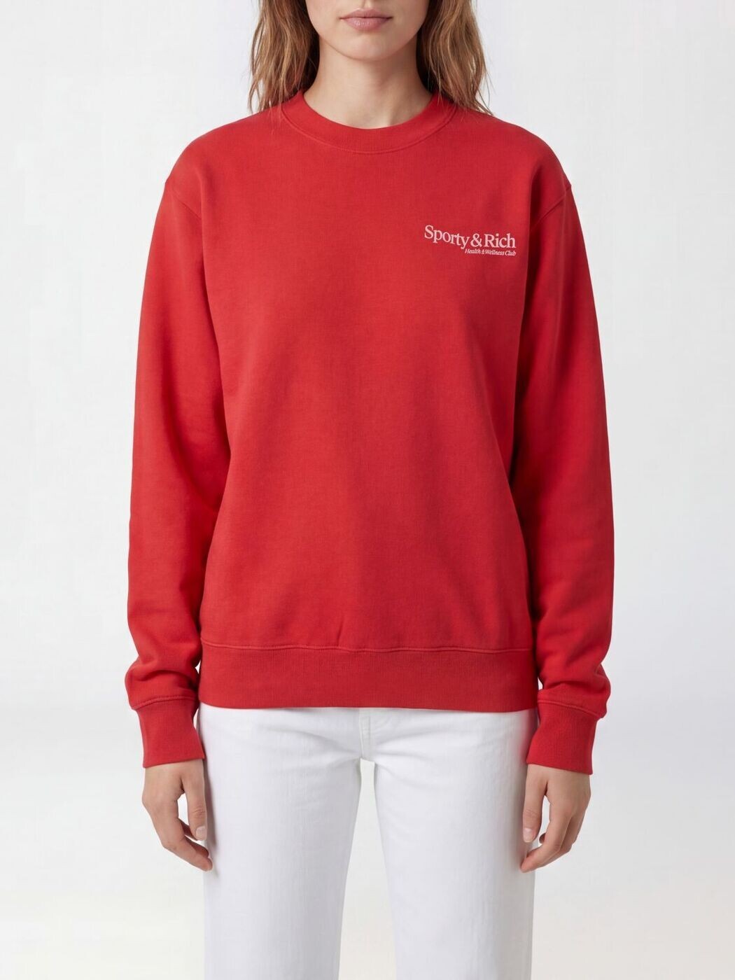 スポーティアンドリッチ SPORTY RICH 調教師 レディース 赤いこと Sweatshirts ST098710087RE15 関税 貨物輸送無料 2026SS gi