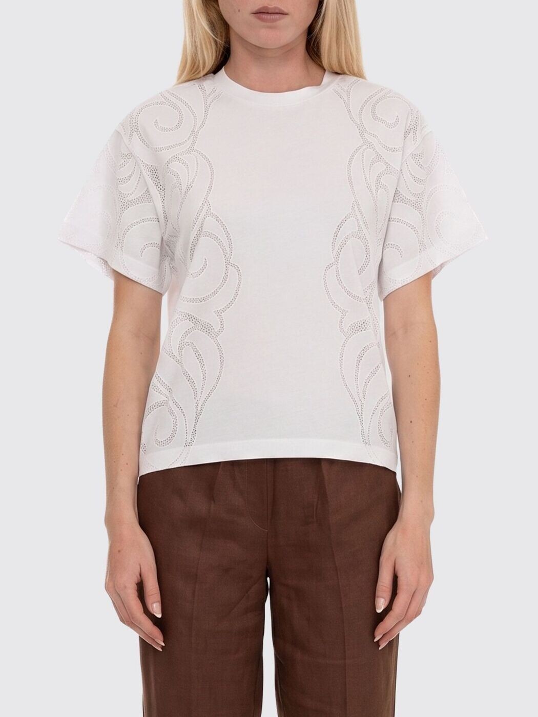 主任者 BOSS スポーツシャツ プルオーバー レディース 白いこと T-shirts and polo shirts 50560987 関税 貨物輸送無料 2026SS gi
