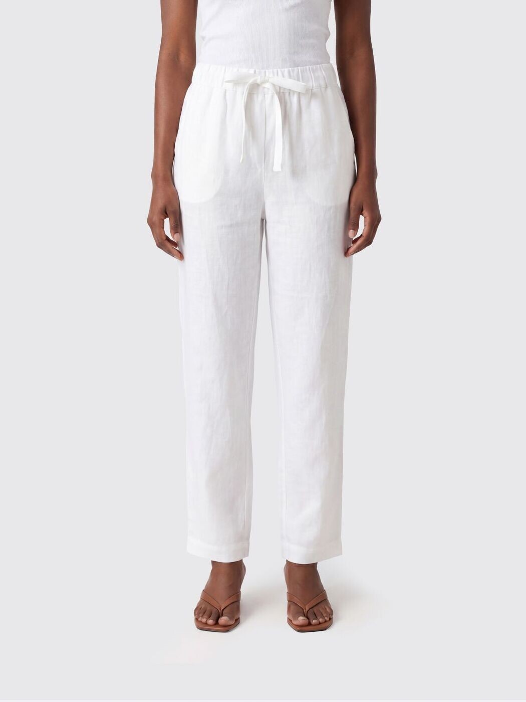 セミクチュール SEMICOUTURE ズボン ズボン下 レディース 白いこと Trousers S6SN37 関税 貨物輸送無料 2026SS gi