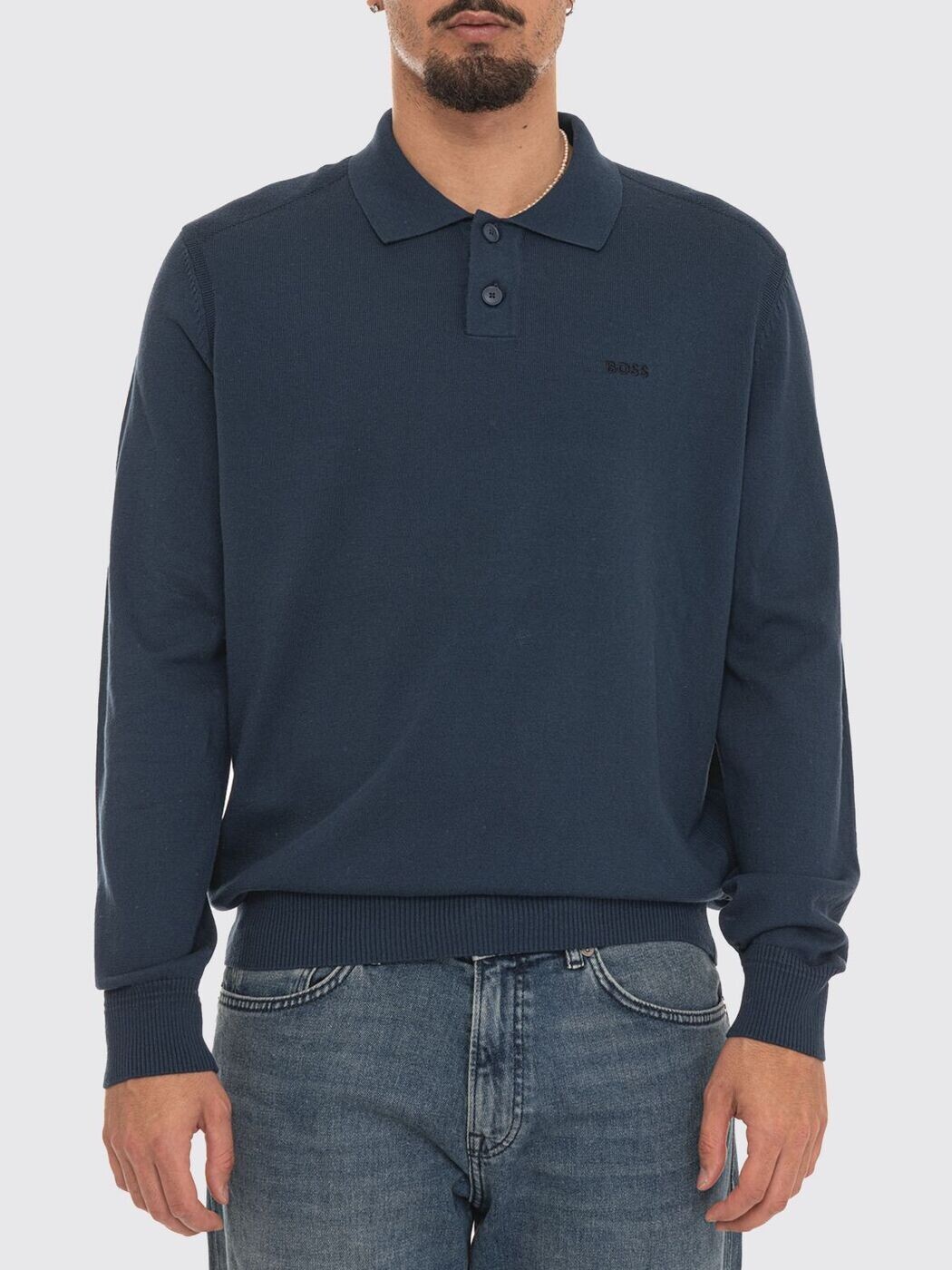 元締め BOSS スポーツシャツ メンズ 青み Polo shirts 50531553 関税 貨物輸送無料 2026SS gi