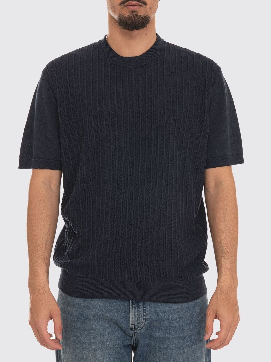 主任者 BOSS スウェーター 編み物お召しもの メンズ 青色 Knitwear 50558718 Blue 関税 貨物輸送無料 2026SS gi