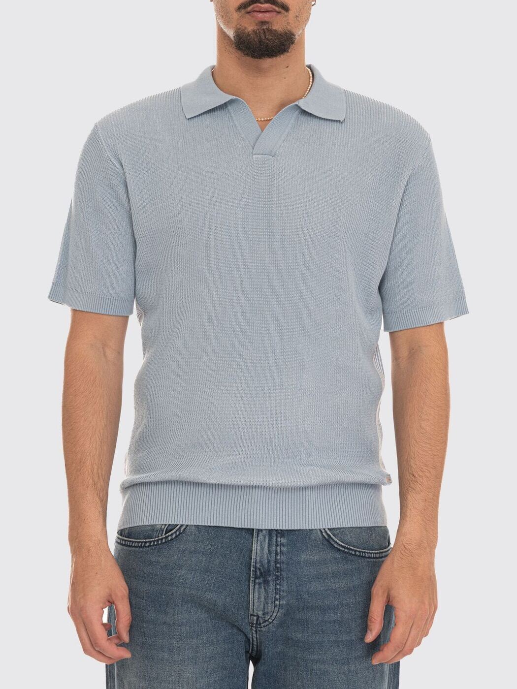 主任者 BOSS スウェーター 編み物お召しもの メンズ Knitwear 50561809 Sky Blue 関税 貨物輸送無料 2026SS gi