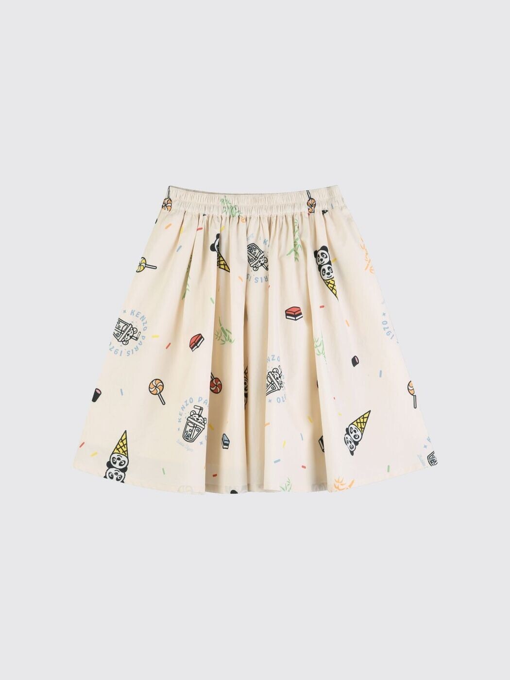 ケンゾー KENZO ミニ御徒面子 スコート ガールズ ベージュ Mini-skirts K61771 関税 貨物輸送無料 2026SS gi