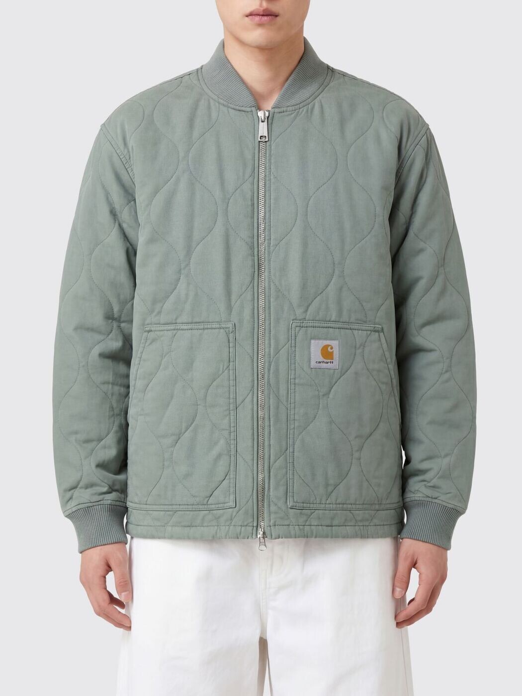 鉄道車両ハート型 ダブリューアイピー CARHARTT WIP 上衣 メンズ 緑であること Jackets I035970 関税 貨物輸送無料 2026SS gi