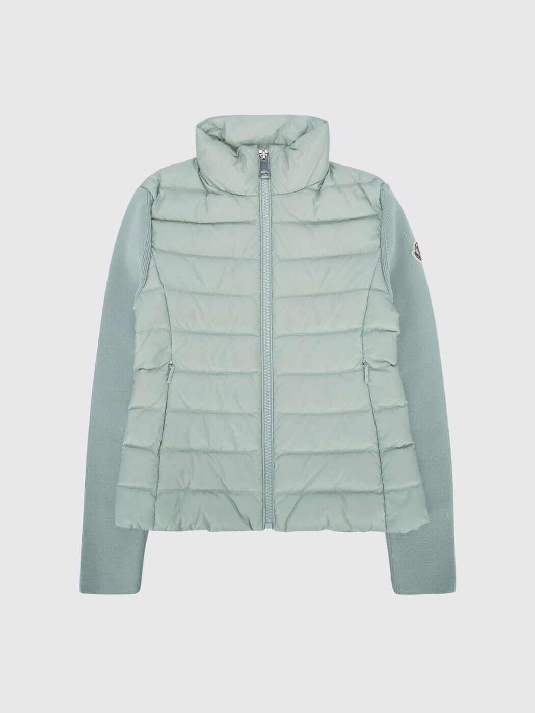 モンク軌跡 MONCLER バイカージャケット 上衣 ガールズ 薄墨色 Biker jackets 9B00005M1122 関税 貨物輸送無料 2026SS gi