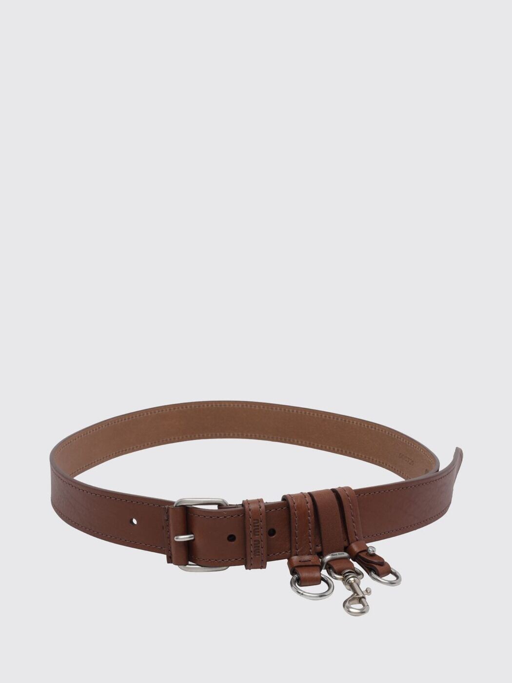 ミュウ ミュウ MIU MIU 三尺帯 レディース Belts 5CC7202G7U 関税 貨物輸送無料 2026SS gi