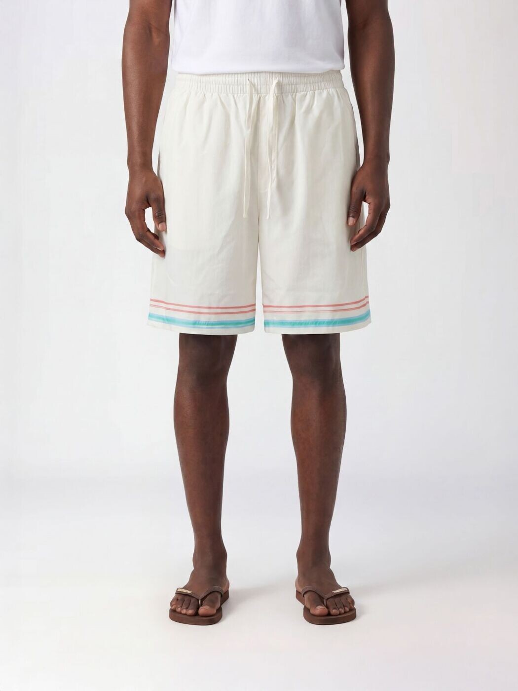 カサブランカ CASABLANCA さる股引き メンズ 白いこと Shorts MSP26TR399 関税 貨物輸送無料 2026SS gi