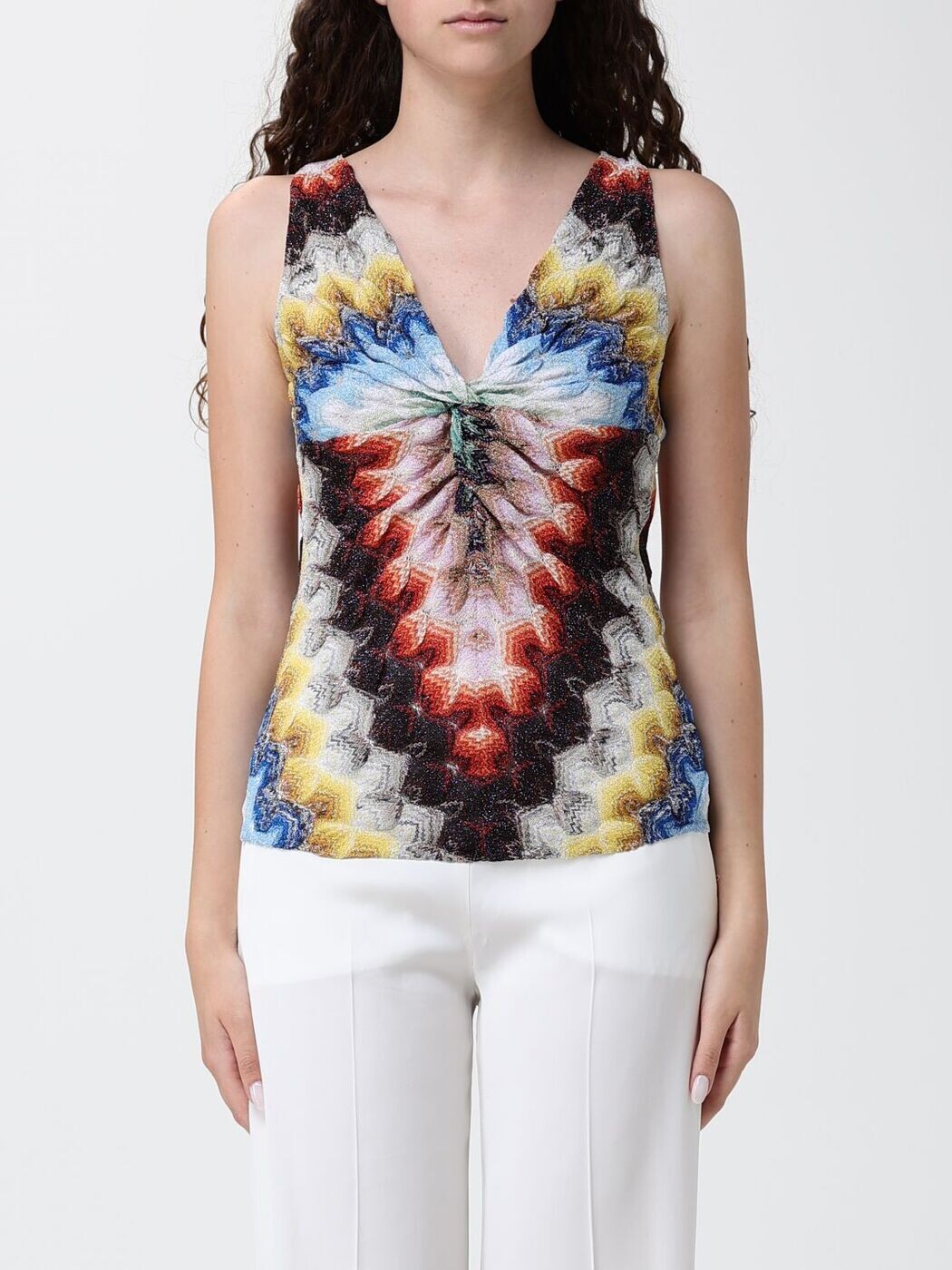 ミッソーニ MISSONI ティーシャツ トップス レディース T-shirts and tops DS26SK13BR015J 関税 貨物輸送無料 2026SS gi