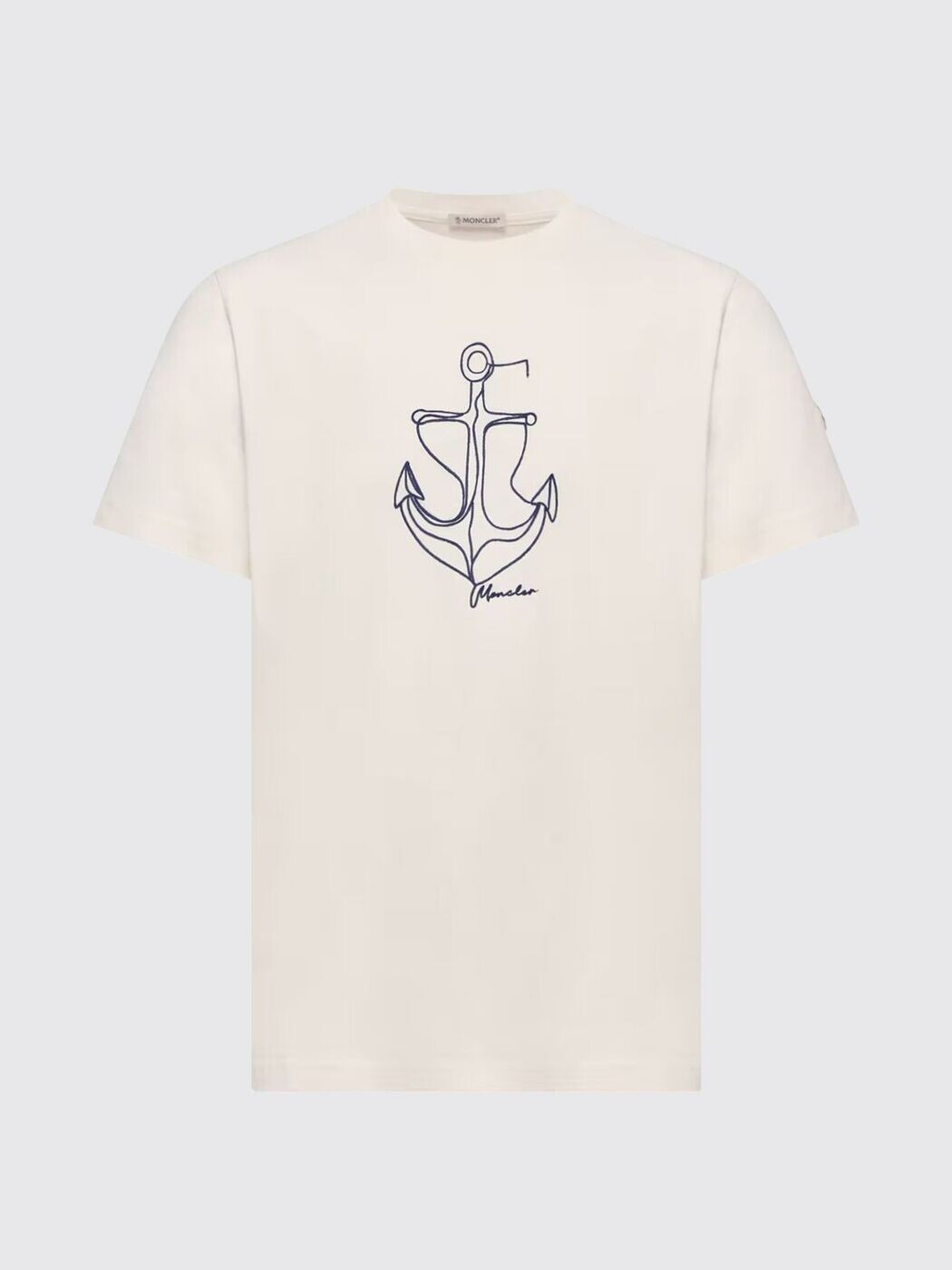 モンク軌跡 MONCLER プルオーバー メンズ 白いこと T-shirts L10918C0005389B8U 関税 貨物輸送無料 2026SS gi