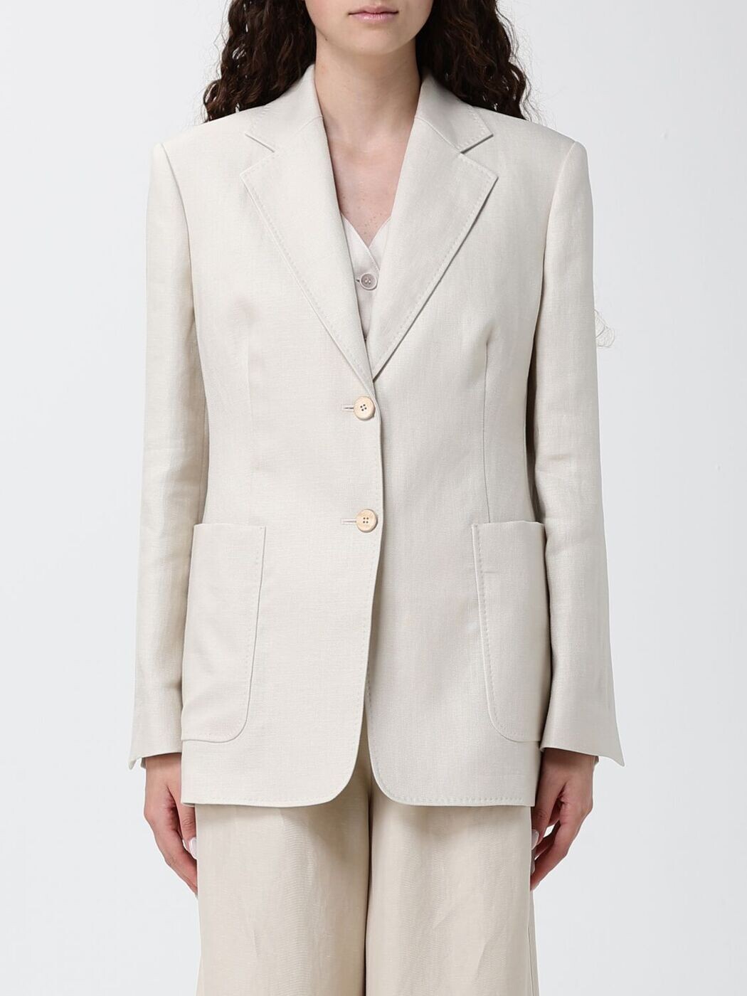 マックス パンパノウサギ MAX MARA 背広上衣 背広 上衣 レディース ベージュ Suit Jackets 261041056206 関税 貨物輸送無料 2026SS gi